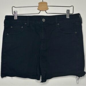 American Eagle Black Jean Shorts